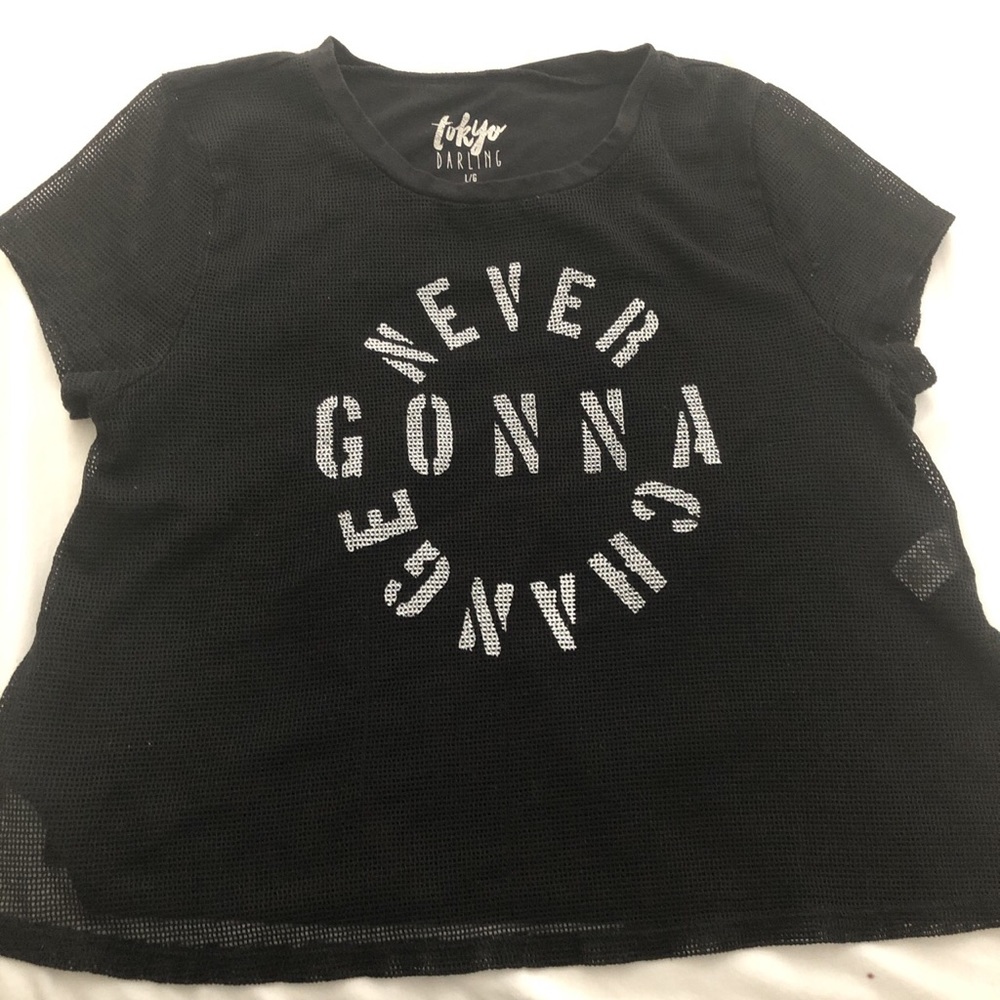 Mesh net Tee